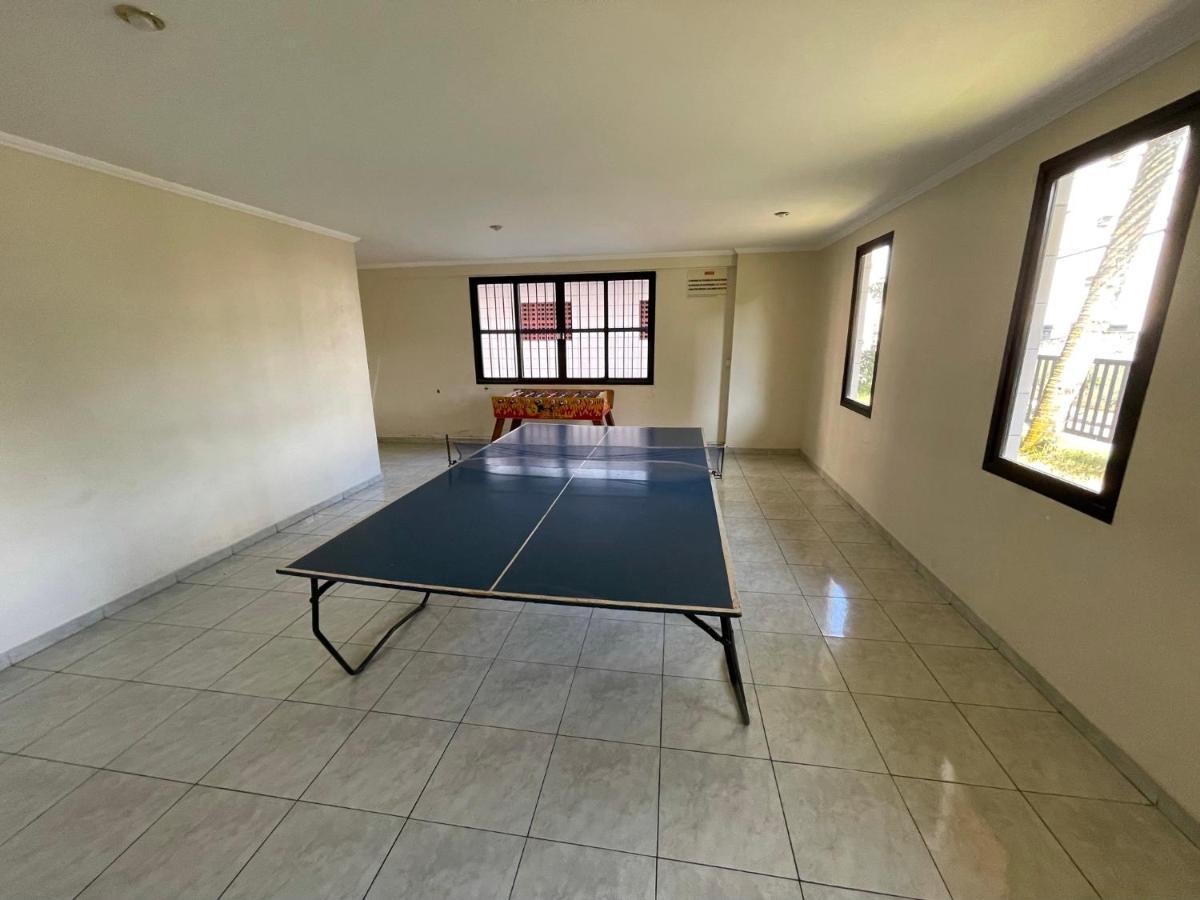 Confortavel Apartamento 1 Dorm Com Piscina E Lazer Guarujá Buitenkant foto