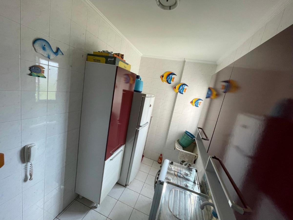 Confortavel Apartamento 1 Dorm Com Piscina E Lazer Guarujá Buitenkant foto