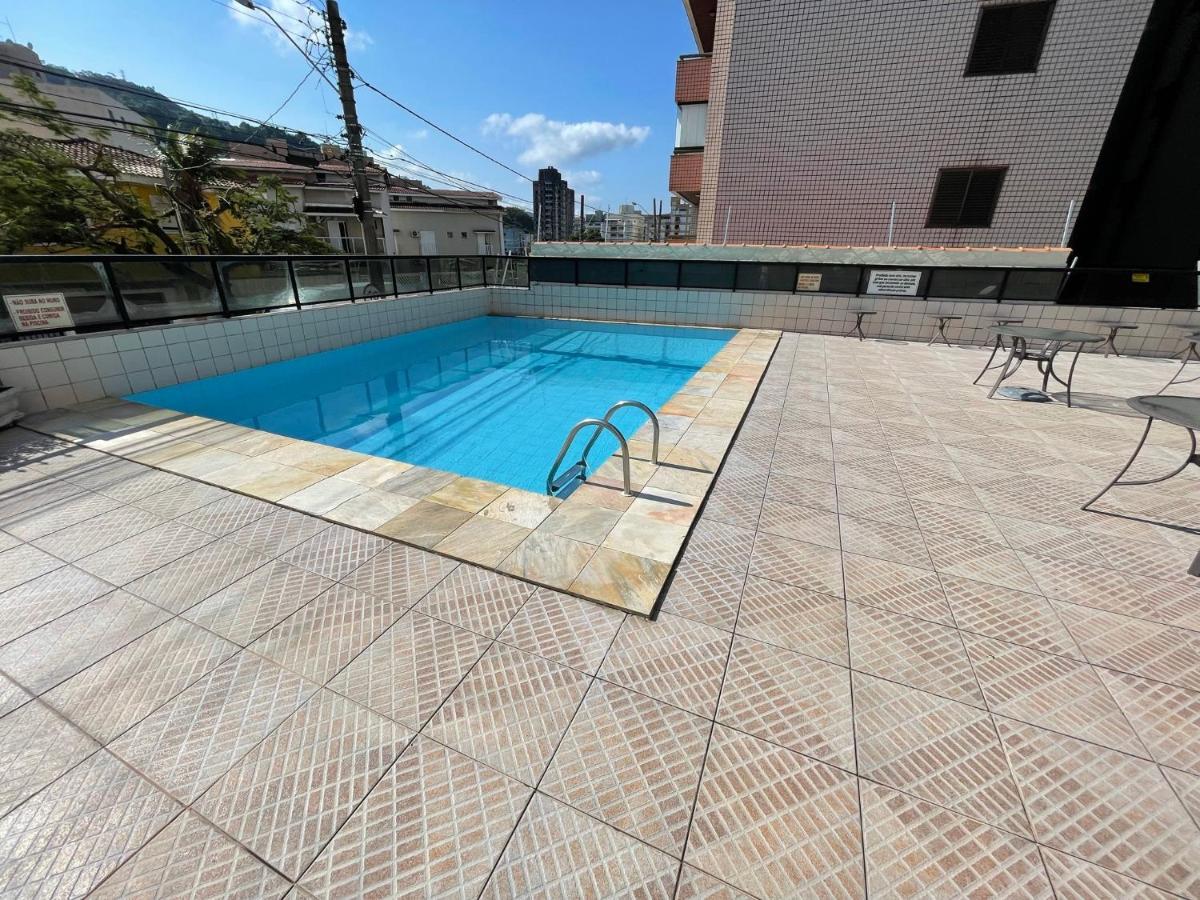 Confortavel Apartamento 1 Dorm Com Piscina E Lazer Guarujá Buitenkant foto